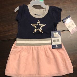 NWT Dallas Cowboys Dress 9 mo